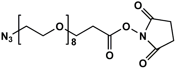 叠氮八聚乙二醇琥珀酰亚胺丙酸酯